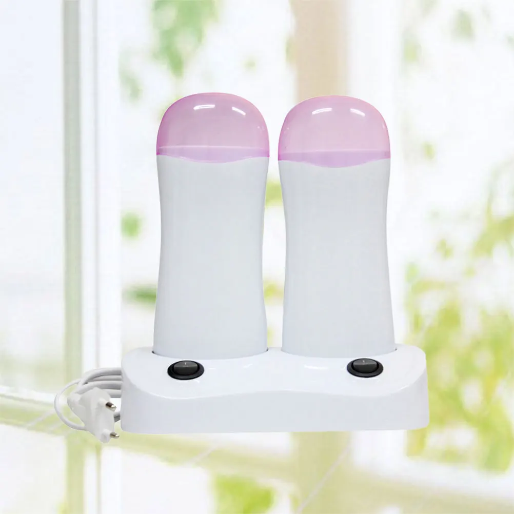 

100 Machine Hair Removal Set Heater Roller Depilation Epilator Professional Results Compact Lightweight Travel Use