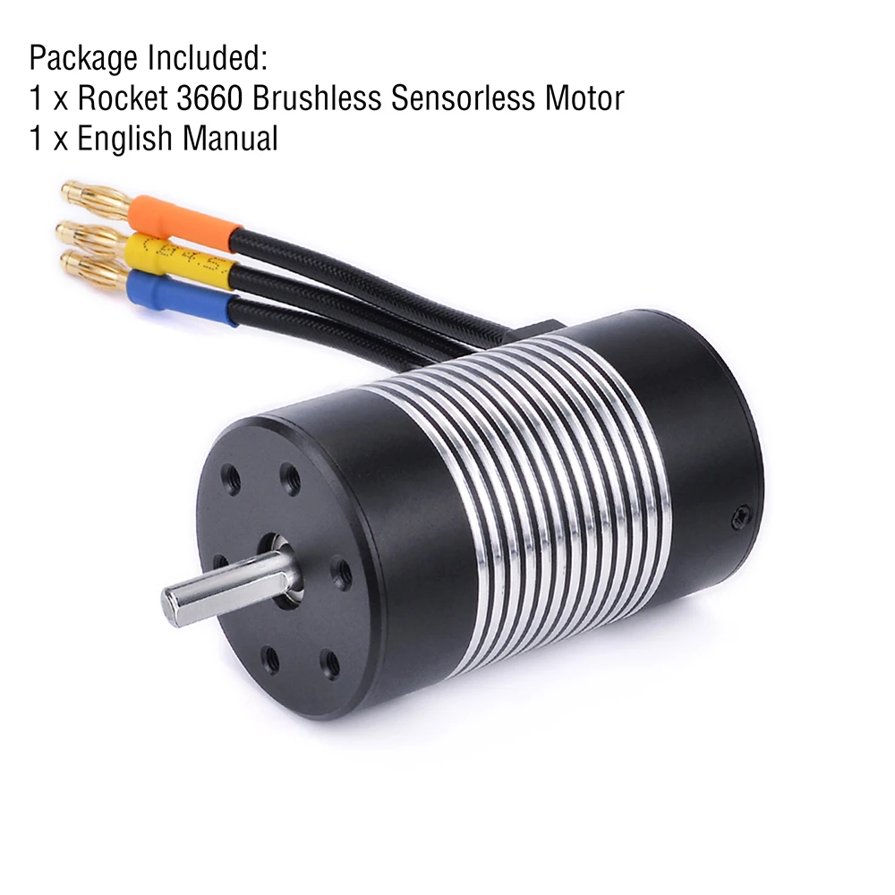 صاروخ 3660 مقاوم للماء بدون فرش محرك بدون مستشعر 4300KV 3800KV 3300KV 2600KV لسيارة 1/10 Tamiya GTR Traxxas HSP لكزس RC