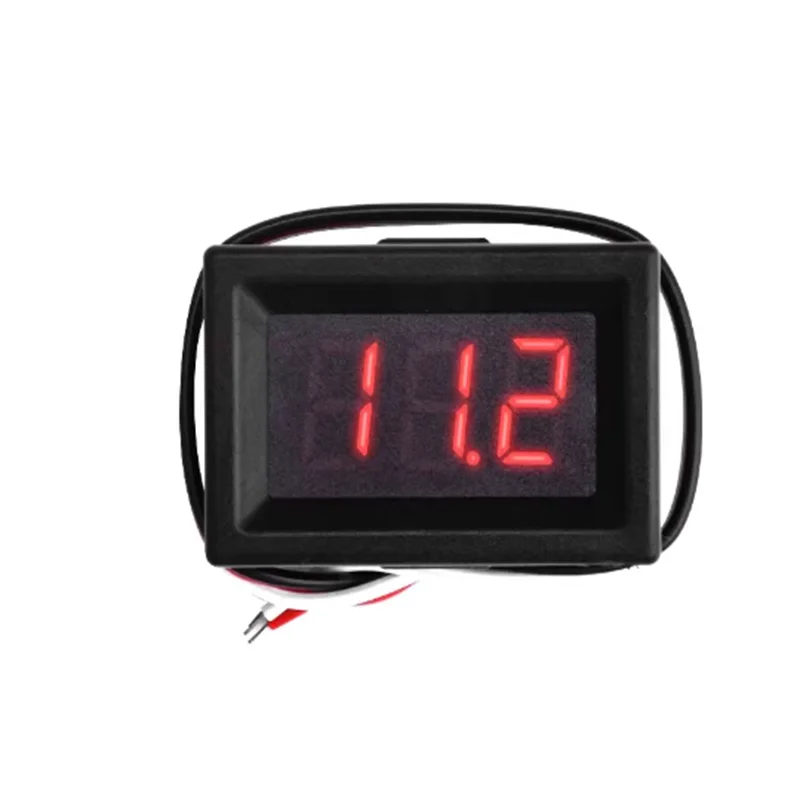 1pcs LED Digital Voltmeter 0.36 inch / 0.56 inch digital tube DC voltmeter, three-wire LED digital voltmeter DC 0V-100V