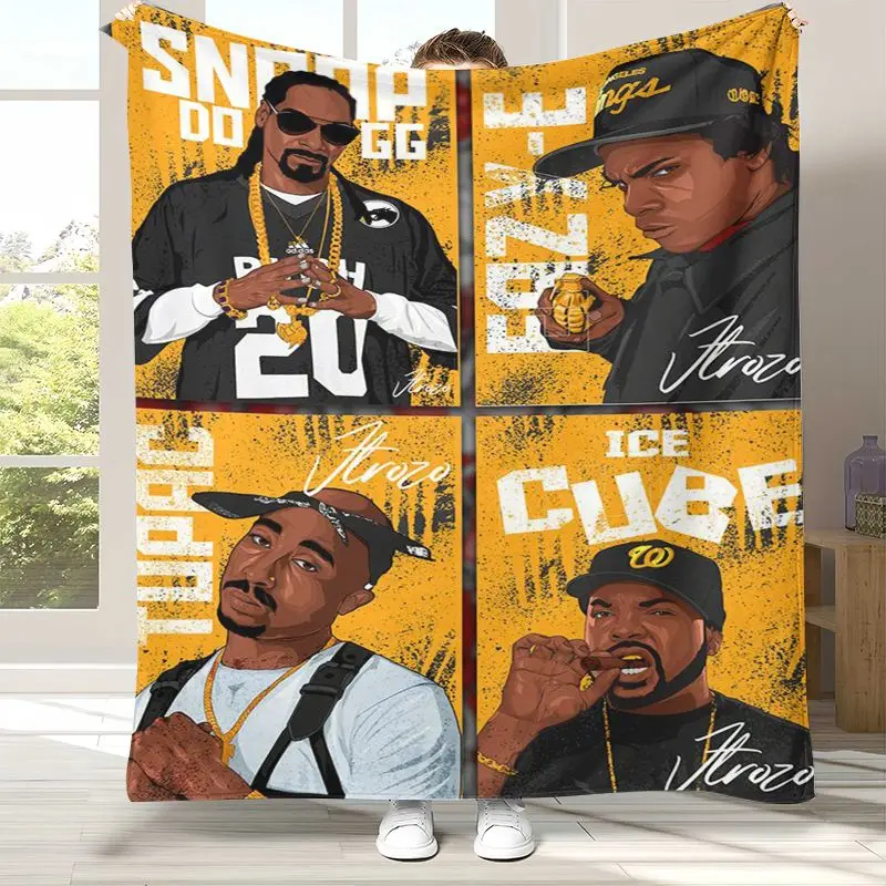 Rap God Slim Shady Eminem Hiphop Soft Flannel Throw Blanket,Cozy Warm Blanket for Bed,Sofa,Living Room,Picnic,Camping,Home Decor