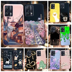 For Realme 9 Case Realme 9 Pro Plus Cover New Fashion Painted Soft Back Protective Shell For Realme 9i Funda Realme9 Pro 5G Capa