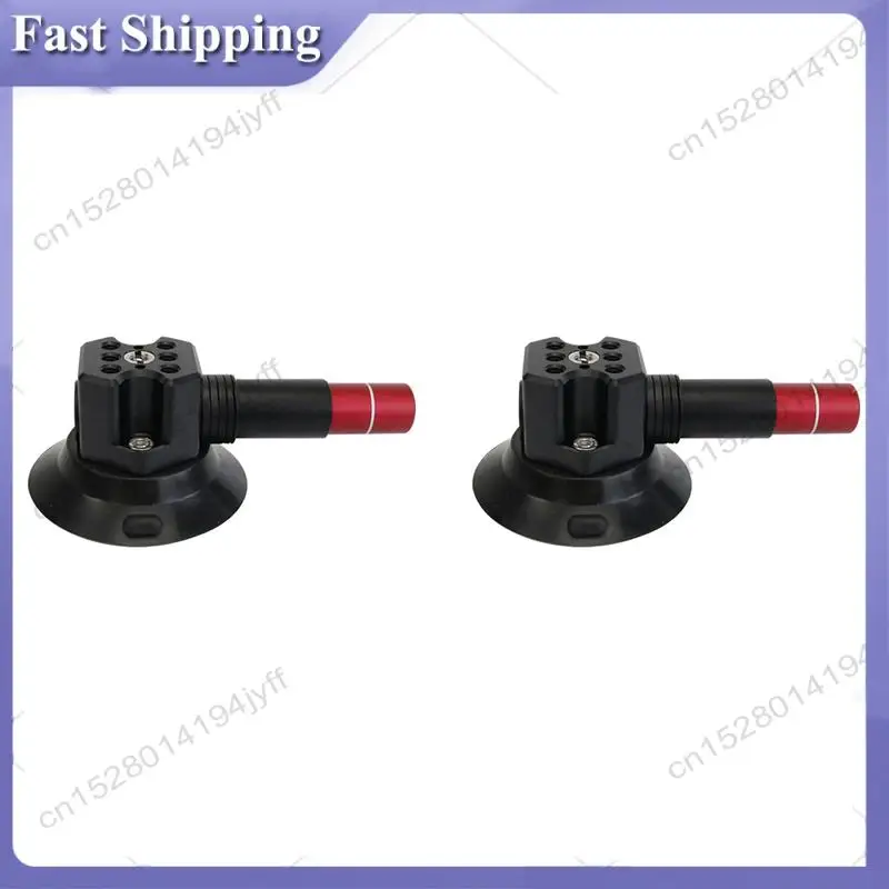 

-ABDH 2Pcs 3 Inch Car Photography Suction Cup First-Person Perspective Car Mount Suitable For Gopro Accessories Black
