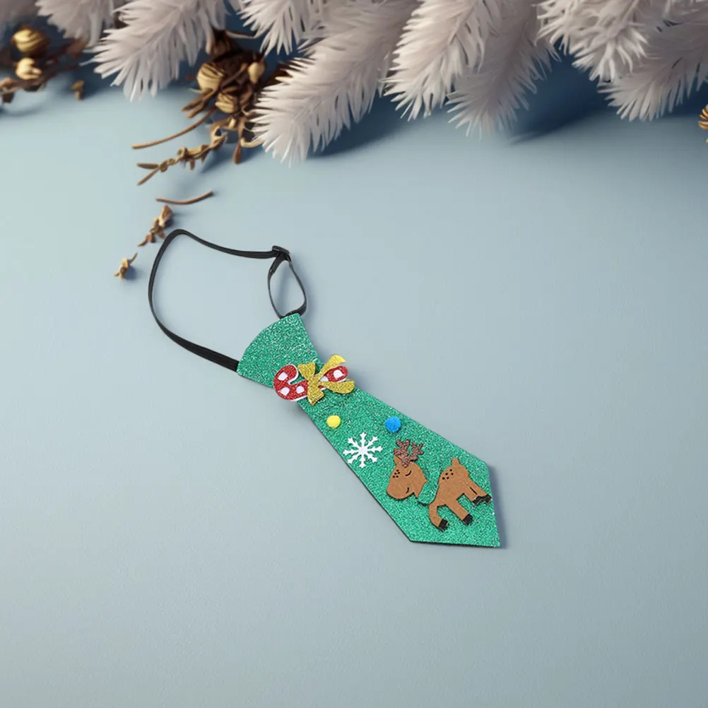 5 قطعة العلاقات عيد الميلاد الأحمر ندفة الثلج الرنة ثلج لينة مريحة عطلة حفلة برقبة للأطفال الأولاد الأحداث الاحتفالية