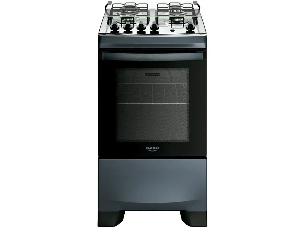 Fogão 4 Bocas Dako Titanium Supreme - Bivolt