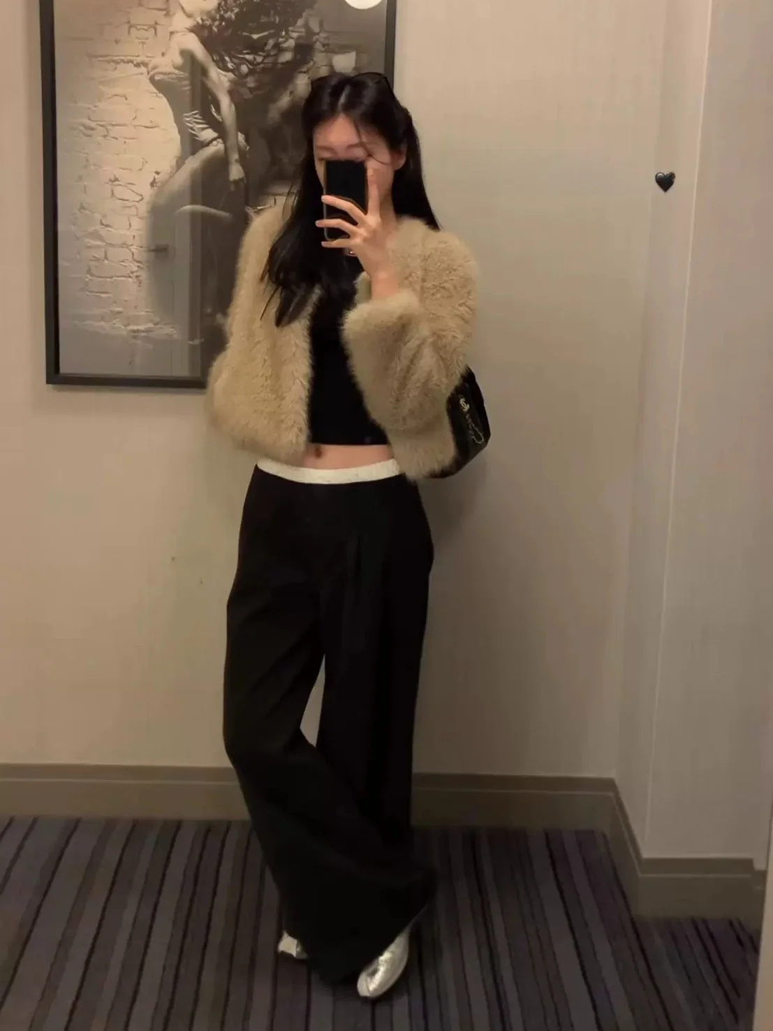 

Женские повседневные брюки Lepein с кружевной отделкой, двойным слоем, широкими штанинами, высокой талией, из смесового хлопка, удобные, дышащие, весенняя мода