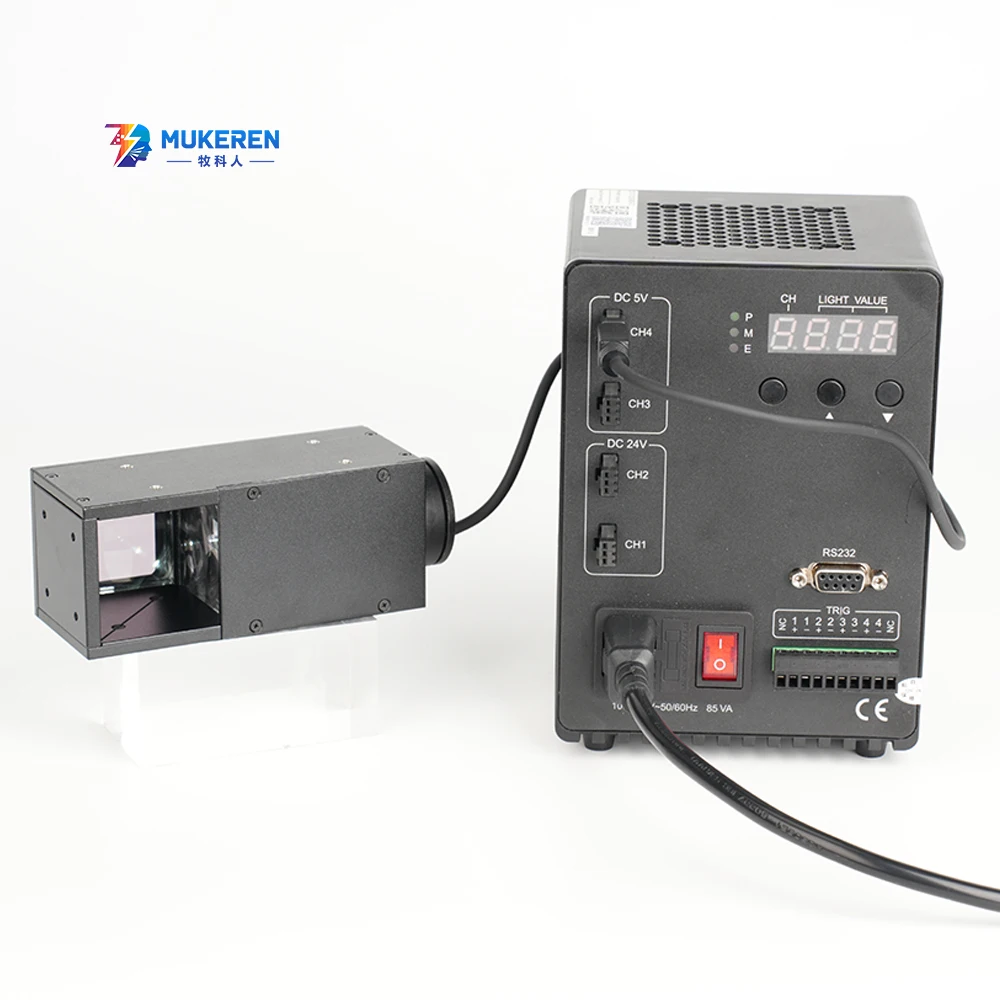 LED Parallel Coaxial Light Source for Workshop Use for Detecting Surface Irregularities and Scratches on Smooth Surfaces