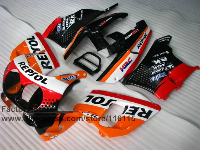 Motorcycle fairing kit for HONDA CBR900RR 1992 1993 1994 1995 CBR 893RR 92 93 95 CBR 893 classic repsol ABS fairings set