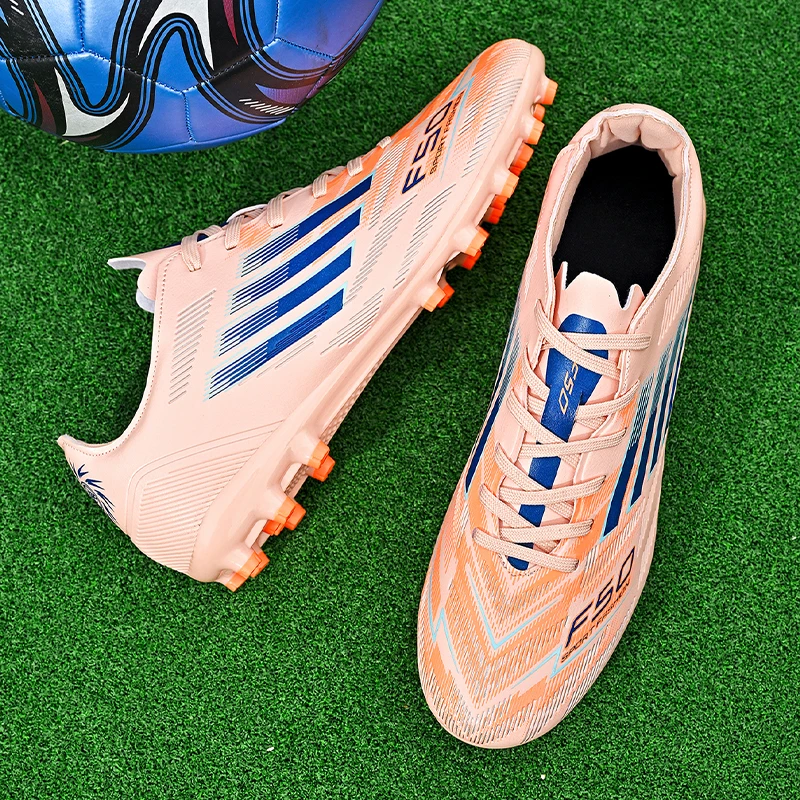 

5566 High Quality Mens Soccer Shoes F50 Turf Soccer Cleats for Boys Sneakers TF/FG Training Football Boots Chuteira Campo 35-45