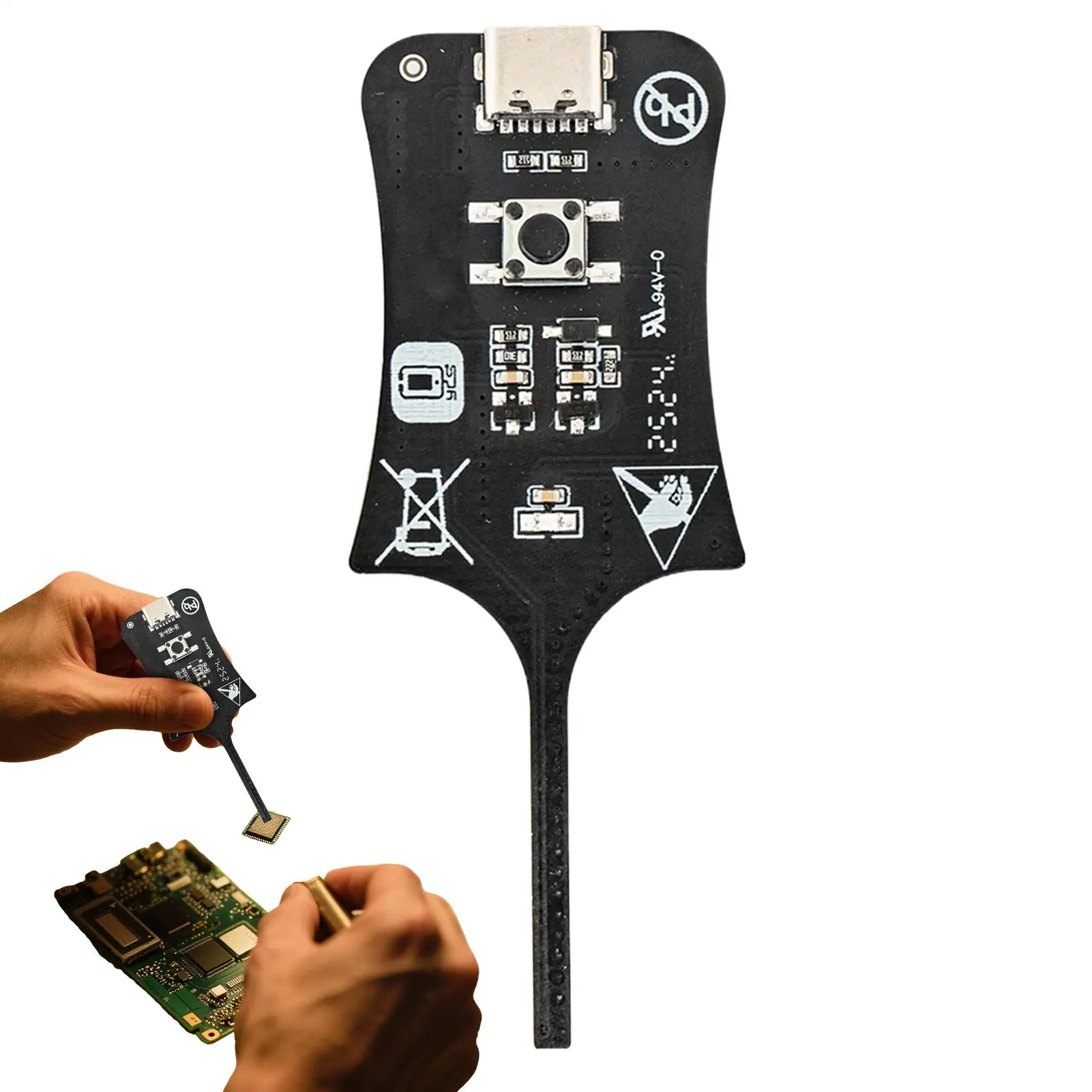 Motherboard Coil Tester Inductor Detector Tool for Mobile Phone Repair Electromagnetic Induction Quick Fault Inductance Checking