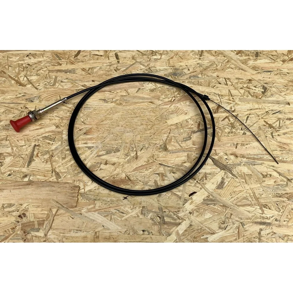 Black for tractor Choke Cable Engine Shut Off Tough Condition Resistant Easy Installation Feature Efficient Engine Control