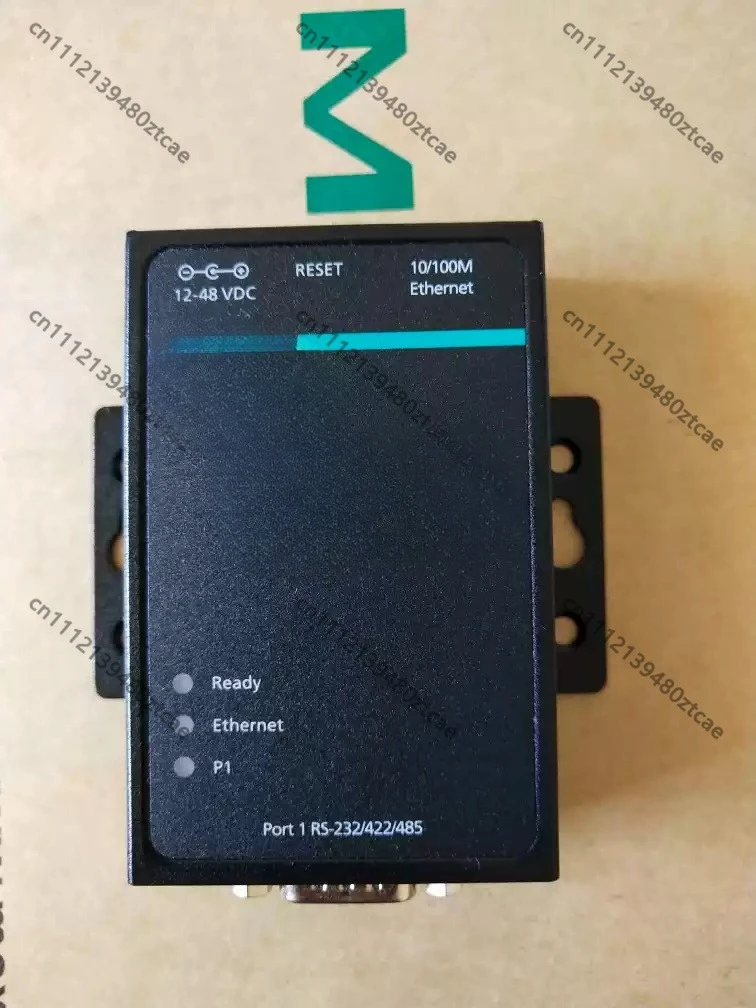 Industrial Modbus TCP Serial Server 1 Channel RS232 RS422 RS485 Ethernet Gateway Converter