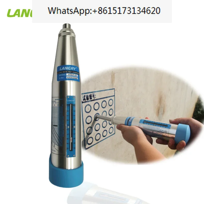 LANGRY HT225-N Concrete Testing Rebound Hammer Concrete Test Hammer for Concrete NDT