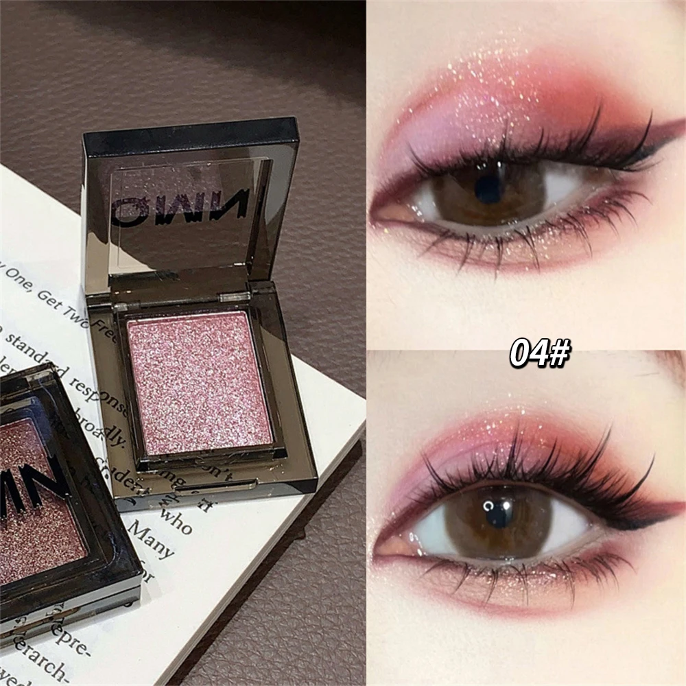 아이 글리터 섀도우 파우더 일본 화장품 한국 메이크업 아이섀도우 팔레트 뷰티 블랙 프레스드 글리터 아이섀도우 팔레트