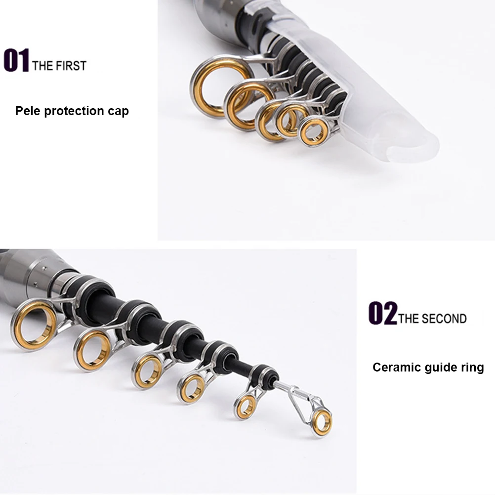 

Fishing Rod Sea Pole Portable Mini Telescopic Baitcasting Carbon Fiber Throwing Throwing Fishing Rod Equipment