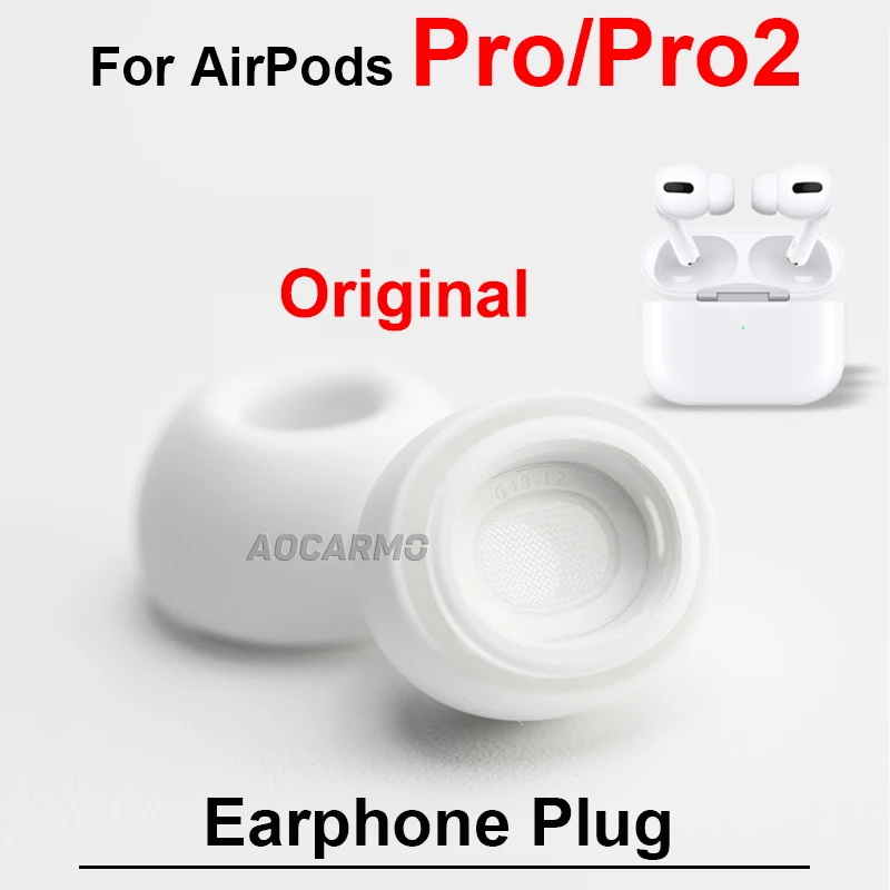 For Apple AirPods Pro 1 2 Pro2 Earphone Silicone Soft Plug Dust Prevention Pressure Reduction Rubber Sleeve