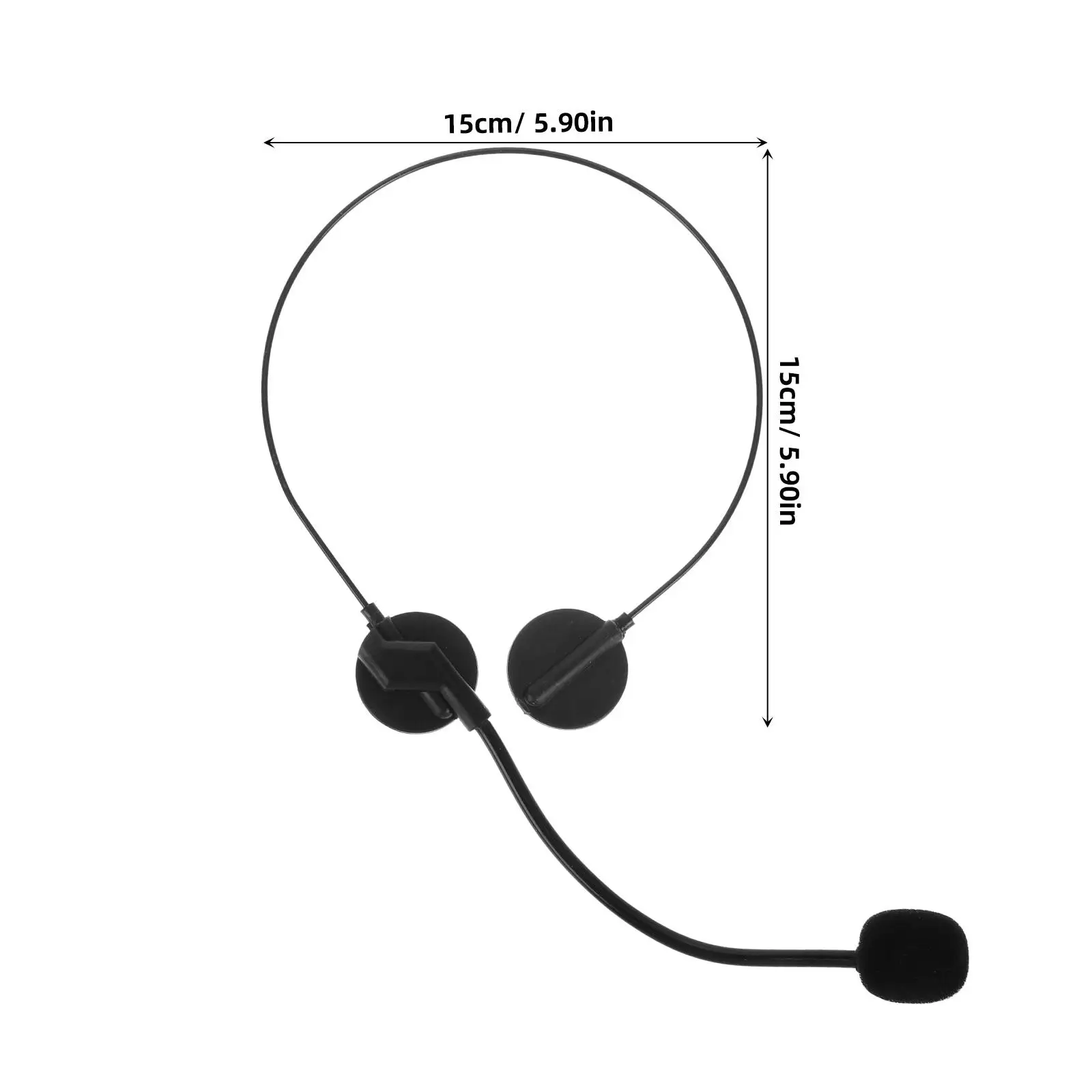 セレブドレッシングヘッドセットフェイクマイク子供ハロウィンコスチュームマイクヘッドフォン小道具コスプレ