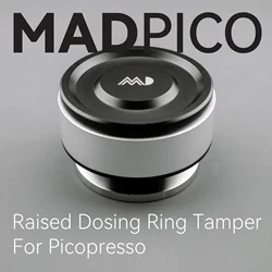 MADBALL Design, Anti-bias Spring Coffee Tamper and Dosing Ring Set For Picopresso, Portable Coffee Accessories For Picopresso