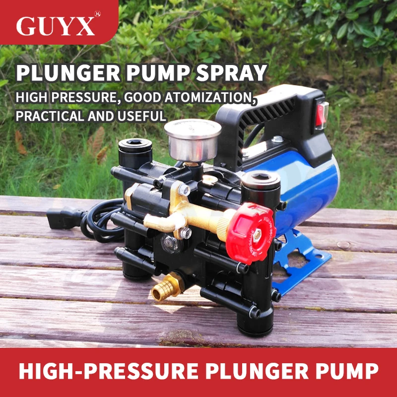 

12V/24V/60V/72V/220V Plunger Agricultural Sprayer Electric High Pressure Pump Spraying Car Wash Electric Irrigation Sprayer