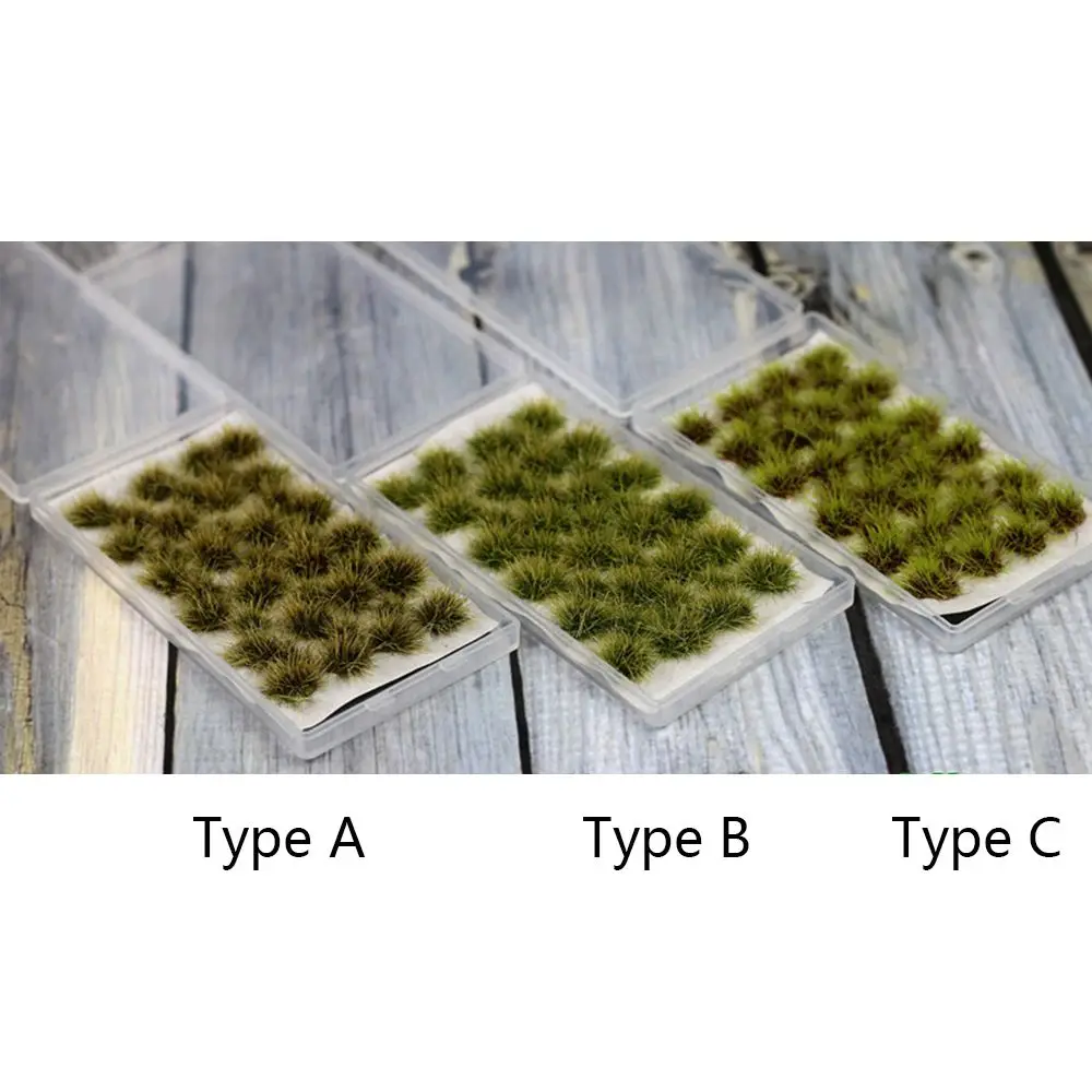 A box Static Grass Tuft 5-11mm Static Grass Railroad Artificial Grass Modeling Wargaming DIY Handmade Materials Toy