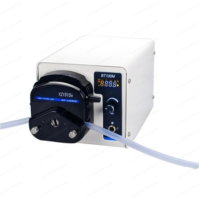 

Digital constant current peristaltic pump, knob control, including pump head and silicone tube
