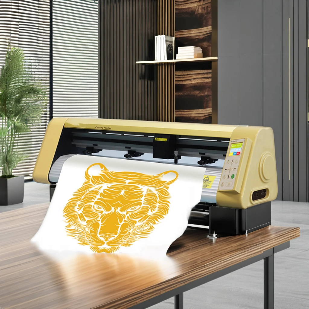 WD-730 Semi-Automatic Electric Adhesive Sticker Paper Semi Rotary Label Die Cutter Digital A3 A4 Size Die Cutting Machines