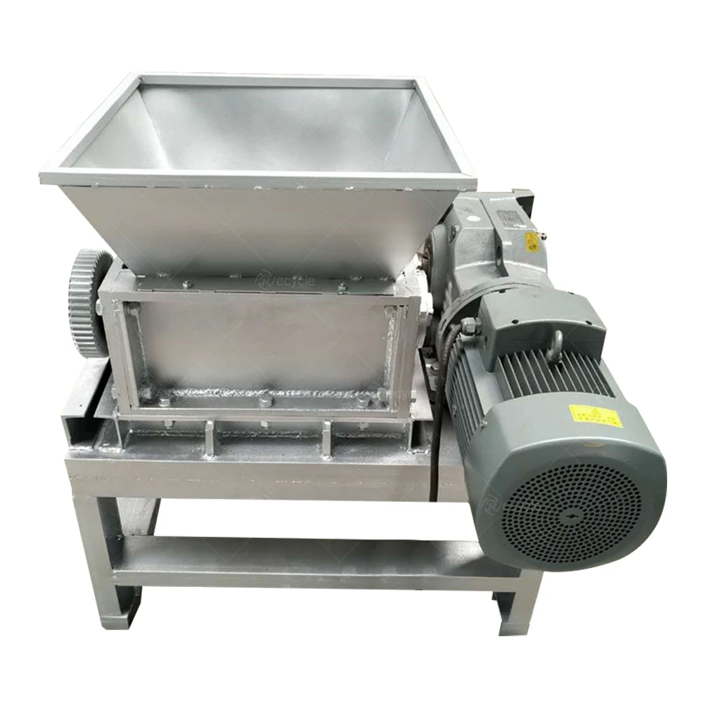 Small Metal Shredder Machine Wood Clothes Plastic Paper Crusher Mini Shredding Machine Equipment