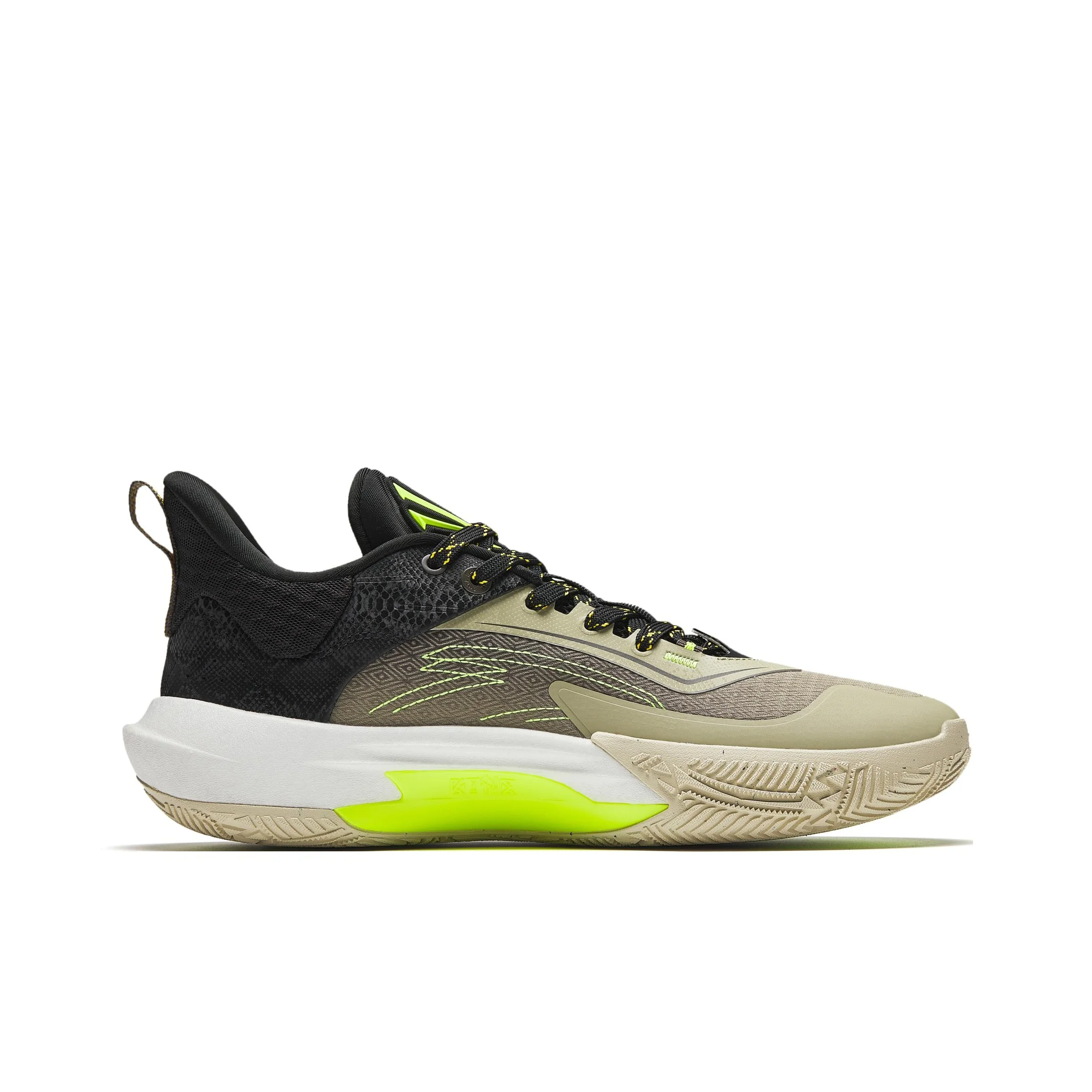 Anta KAI 1 SPEED Low top Baske - Men'S Shoes Yellow And Black 评论和价格