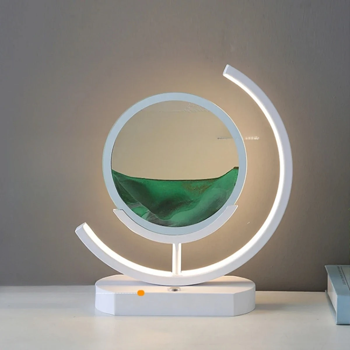 

Quicksand Art Hourglass Emitting Diode Moving Sand Painting Quicksand3D Dynamic Fast Sand