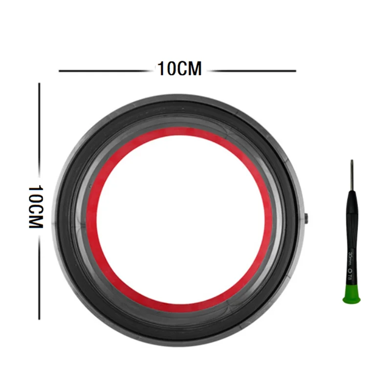 ABNP Per V12 V10 Slim Aspirapolvere Contenitore per la polvere Anello di tenuta fisso superiore Sostituzione del secchio per la polvere Filtro Pulitore Scatola della spazzatura