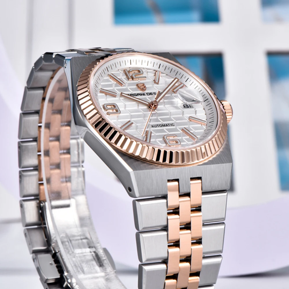 PAGANI DESIGN 2025 мужские часы, роскошные автоматические часы для мужчин, светящиеся механические спортивные наручные часы, водонепроницаемые часы для мужчин