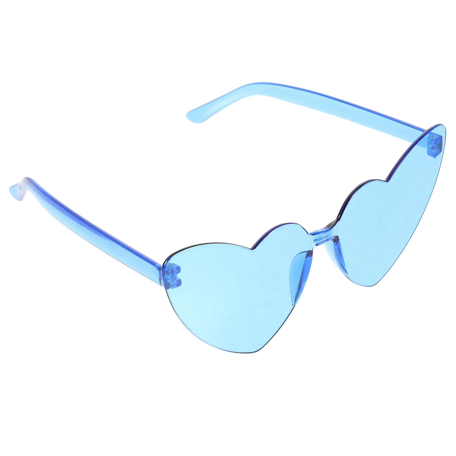 

1pc Heart Sunglasses For Women Men Fashionable Party Glasses Cool Fun Accessories Disco Beach Eyewear Trendy Novelty Gift