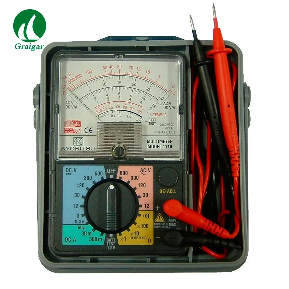 Kyoritsu1110 Analogue Multimeters Kew1110 Multimeters