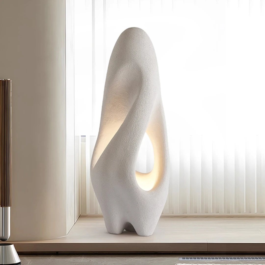 

Nordic Designer Floor Lamp Creative Art Wabi Sabi Style Lighting for Living Room Bedroom Hotel Study Room Decor Led Lights