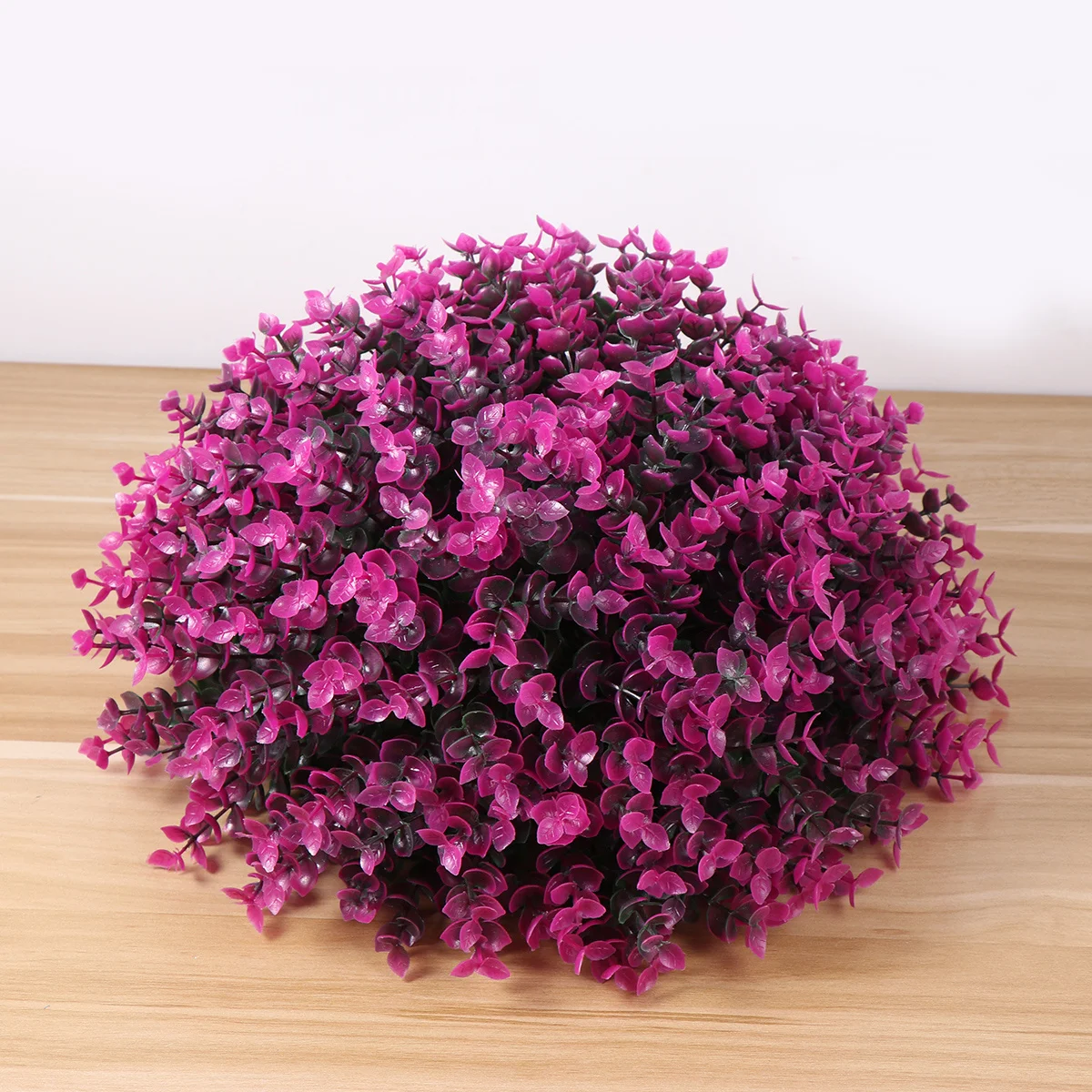 

Artificial Simulated Grass Ball Pink 30Cm Plastic Plant Indoor Outdoor Lifelike Grass Ball Decor Colorful Indoor Fake Plants