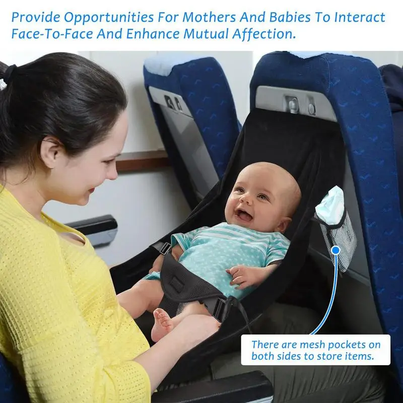 مسند للقدمين لمقعد الطائرة للأطفال الصغار، موسع مقعد الطائرة المحمول للأطفال الصغار، وسادة مسند للقدمين للأطفال الصغار