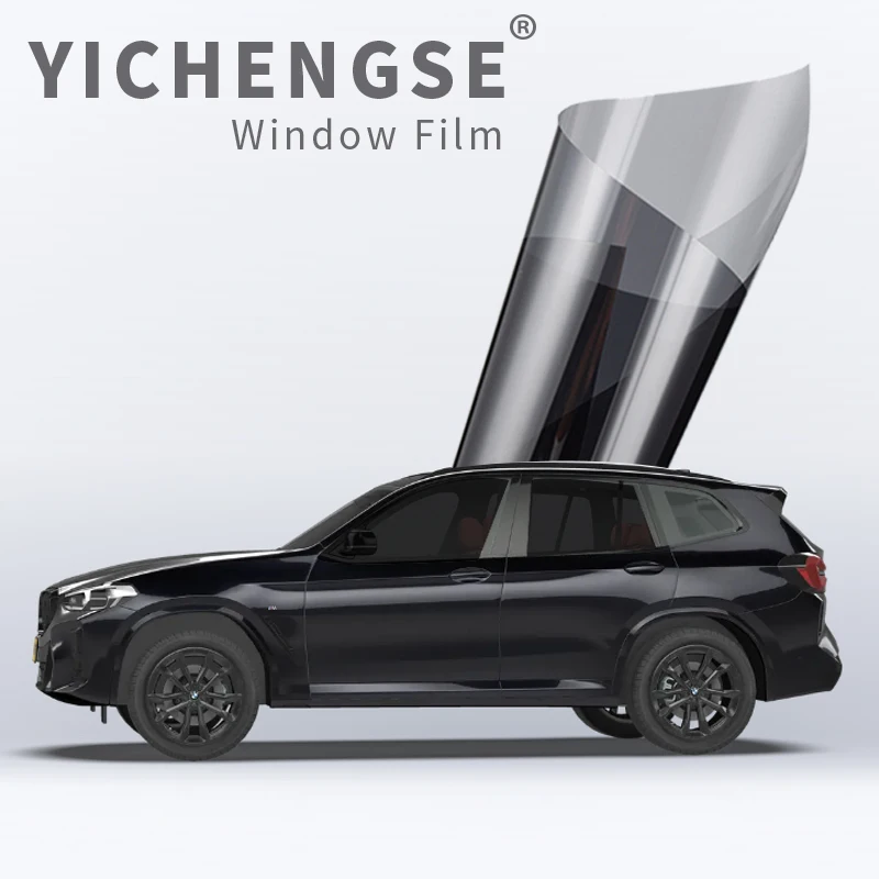 50cmX300cm Car window sticker ceramic insulation film side window glass window film sun protection and UV protection