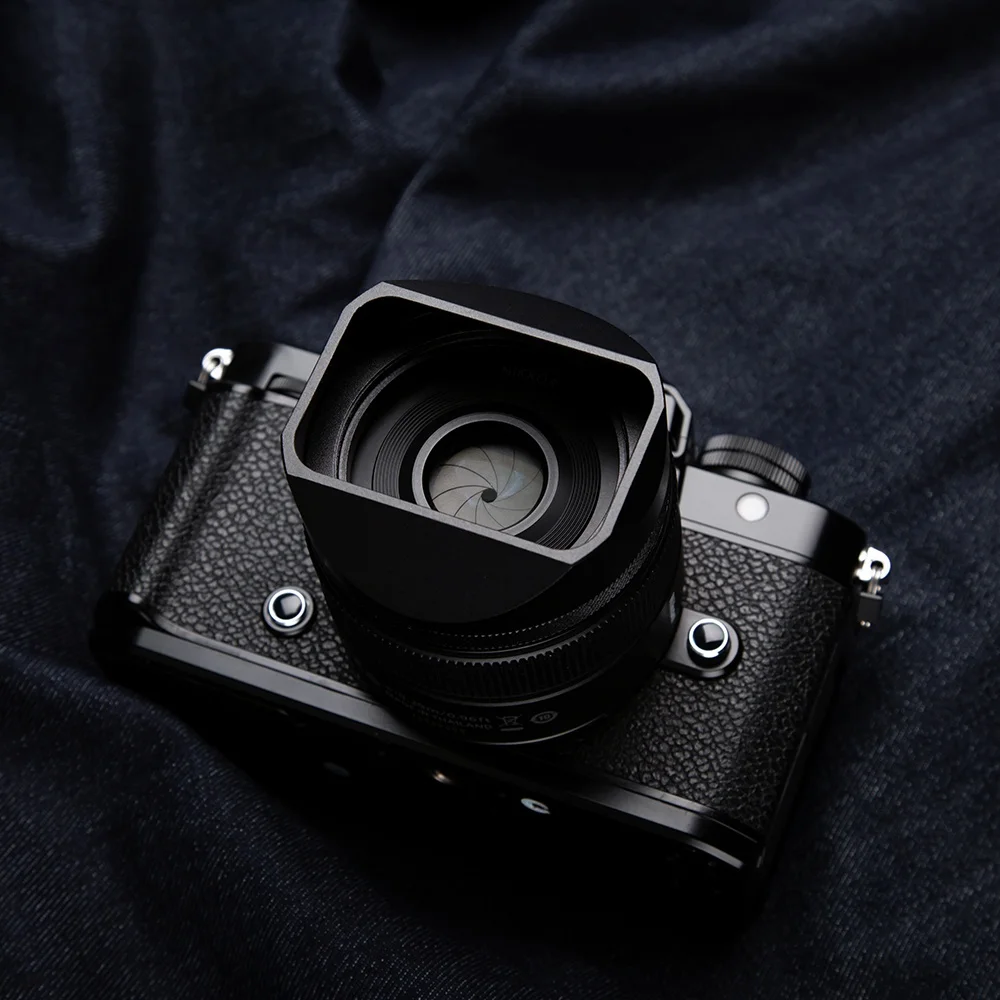 Camera Lens Hood Z40F2 28 F2.8 Metal Screw-in Lens Hood for Nikon Nikkor Z28 F2.8SE Z 40 F2SE/Z 40mm F2 Lens Cap Replaces LH-N52