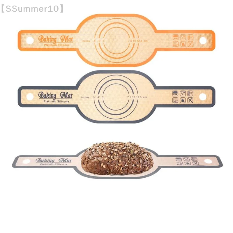 【SSummer10】Non-Stick Silicone Bread Sling with Long Handle - Heat Resistant Sourdough Dutch Oven Baking Mat Liner【SS】