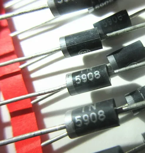 IN5908 Surface Mount Transient Suppression Voltage Regulator 1N5908 Fast Recovery Diode 1500W DO27 Package