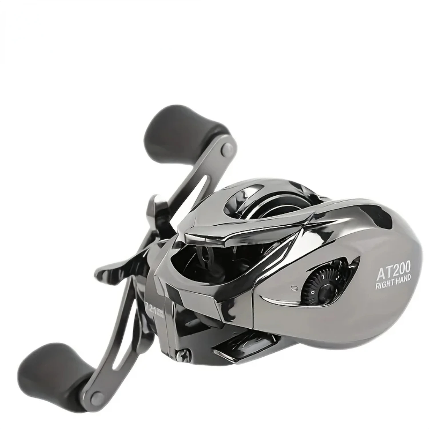 

High Performance AT Series Baitcasting Reel for Serious Anglers - Smooth 5+1 Ball Bearing System, 18lb Max Drag, High-Speed 7.2