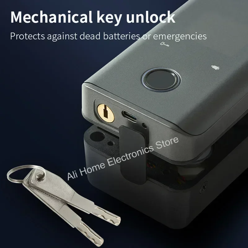 Tuya WIFI Smart Door Lock Fingerprint Password Card NFC APP Key Unlock Electronic Lock Frameless/Frame Glass Push Sliding Door