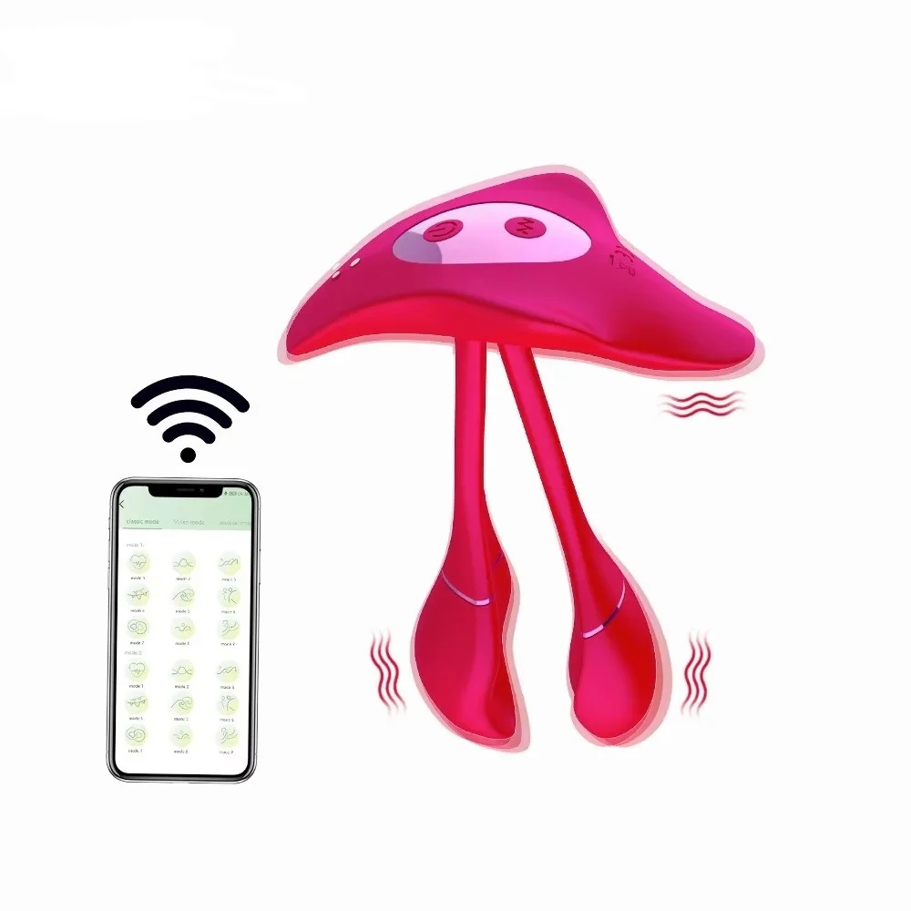 APP Remote Control Wireless Bluetooth G Spot Vibrator for Women Wear Double Vibrating Egg Clitoris Stimulation Couple Sex Toys