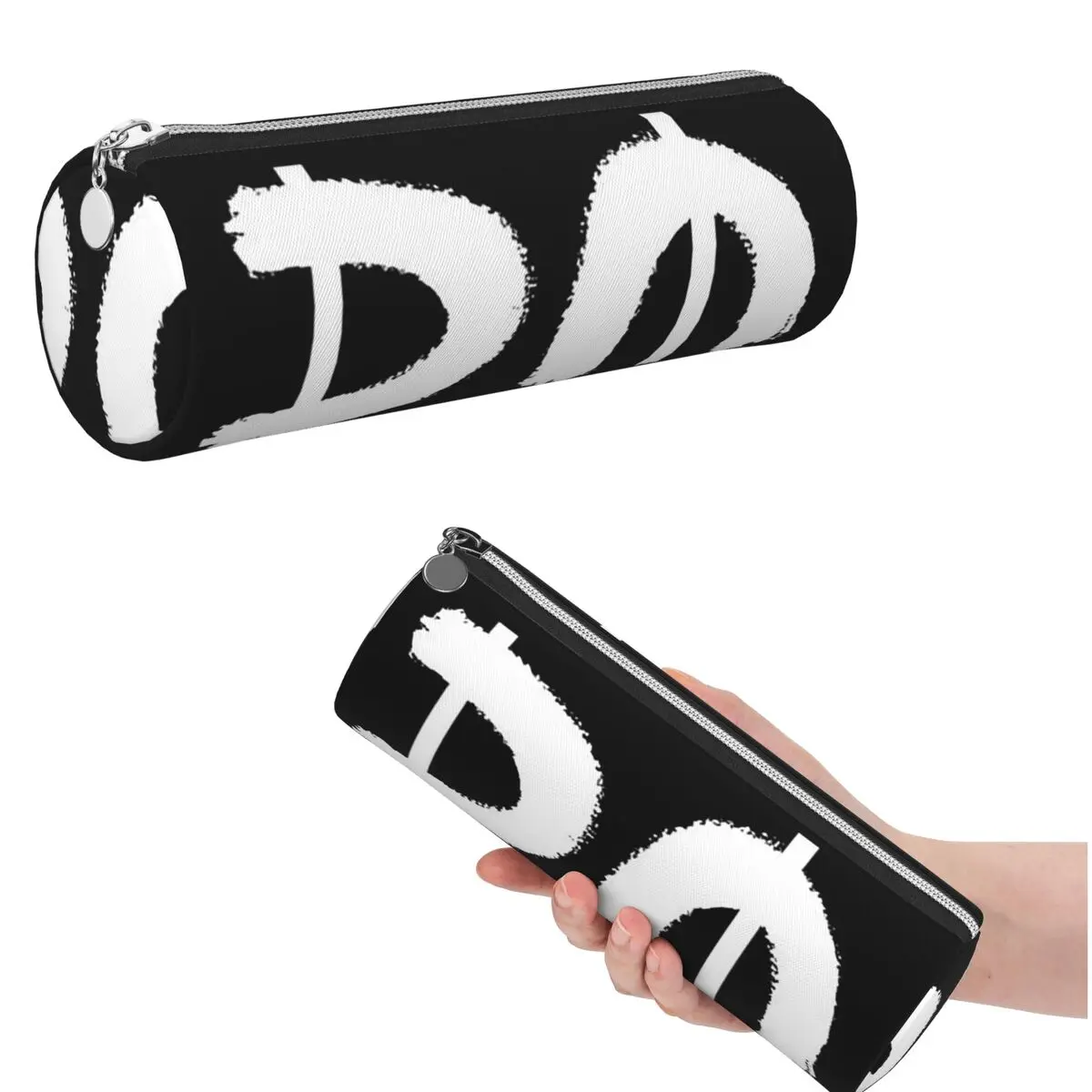 Electronic Rock Depeche Cool Mode Pencil Case for Studen School Cylinder Pen Box Pencil Bag Pencil Pouch