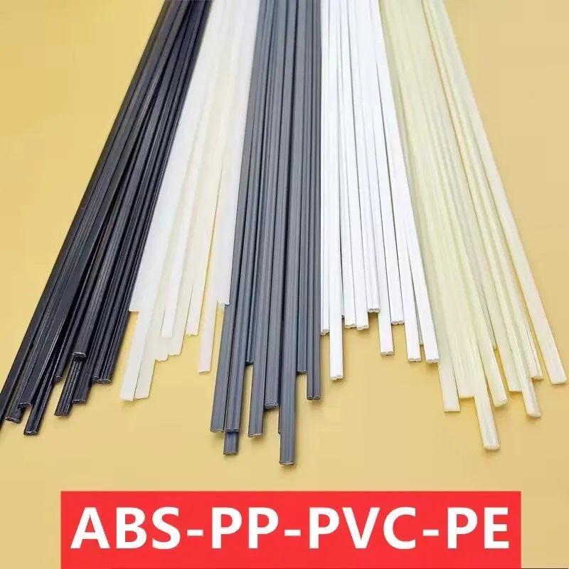 5M Plastic Welding Rods ABS/PP/PVC/PE Welding Sticks 5x2mm For Plastic Welder Bumper Repair Welding Supplies