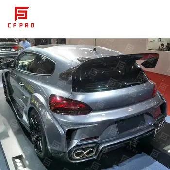 Žhavé výprodejové body kity ASPEC pro Volkswagen Scirocco, přední a zadní nárazník, boční prahy, blatníky 10 nejlepší prodej Bodykit Scirocco Aspec - №1