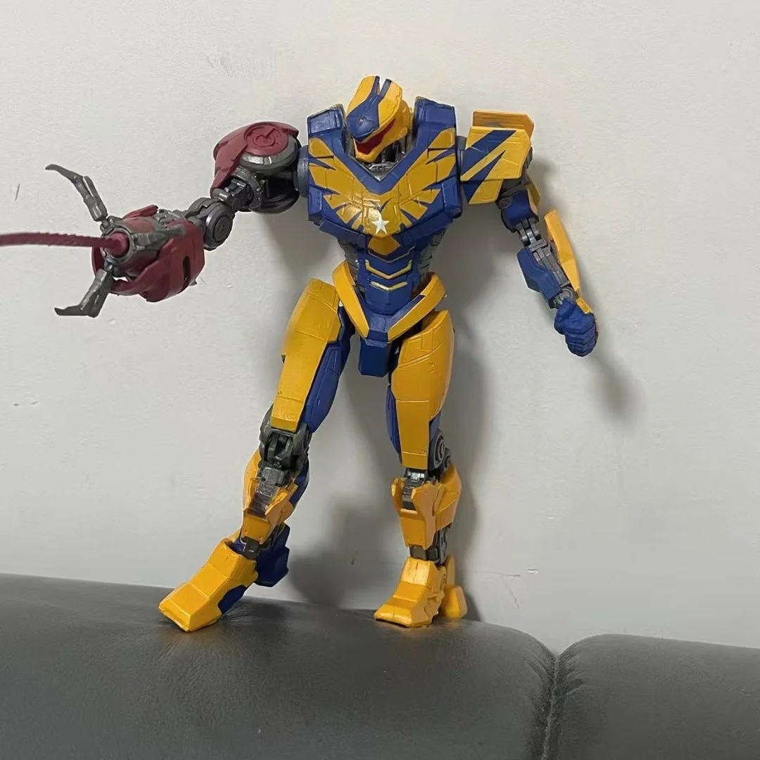 De Atlas Destroyer Mecha-modelgewricht van de zwarte zone rond de Pacific Rim kan in een hands-on modelornament worden gemaakt
