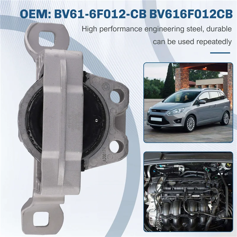 

A82M-BV61-6F012-CB Car Right Front Engine Bracket Engine Motor Mount For Ford C-Max Focus Grand C-Max 2004-2022 BV616F012CB
