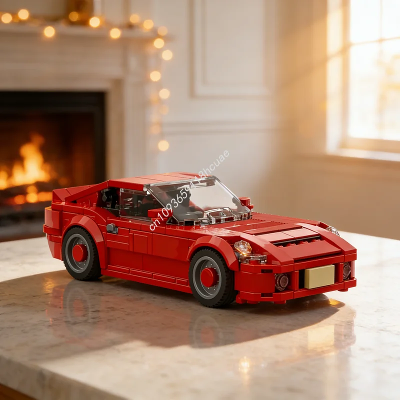 

336pcs MOC Nissan Fairlady Z City Champions Model Building Blocks Construction Christmas Gifts Assemble Toys Idea Education Kids