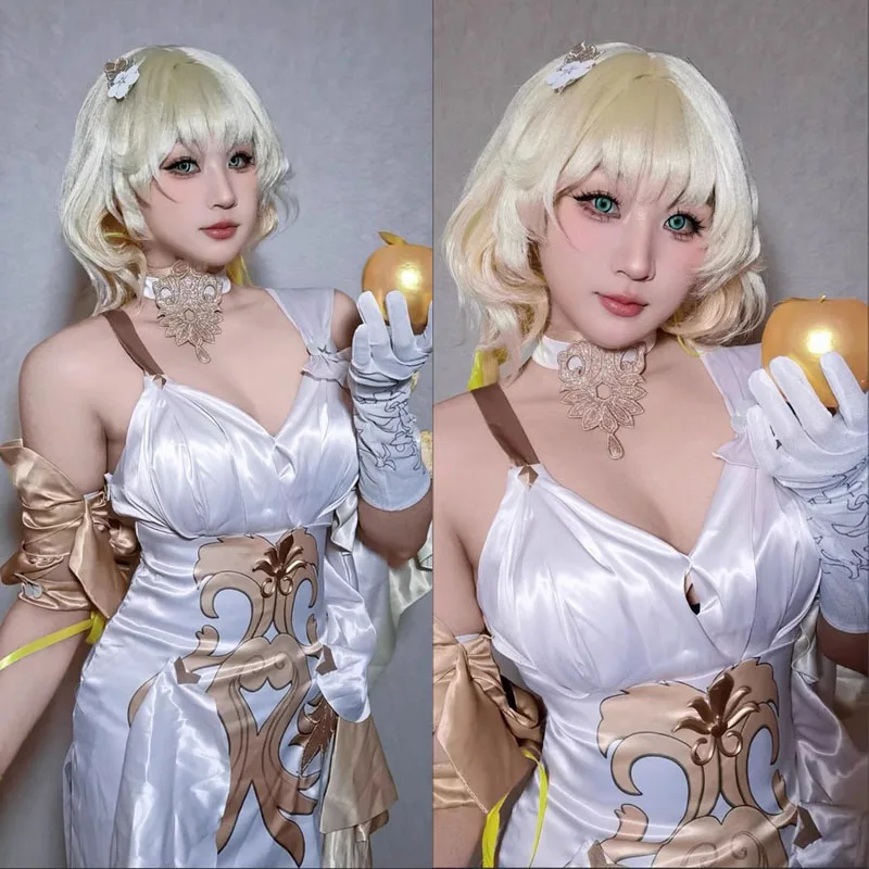 هونكاي ستار السكك الحديدية Aglaea تأثيري حلي الكبار كرنفال موحدة أنيمي هالوين ملابس تنكرية للحفلات لعبة النساء