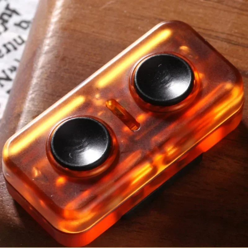 Fidget cartão de pressão magnético clicker controle deslizante mecânico empurrando placa edc sensorial alívio do estresse brinquedo reduzindo ansiedade antiestresse